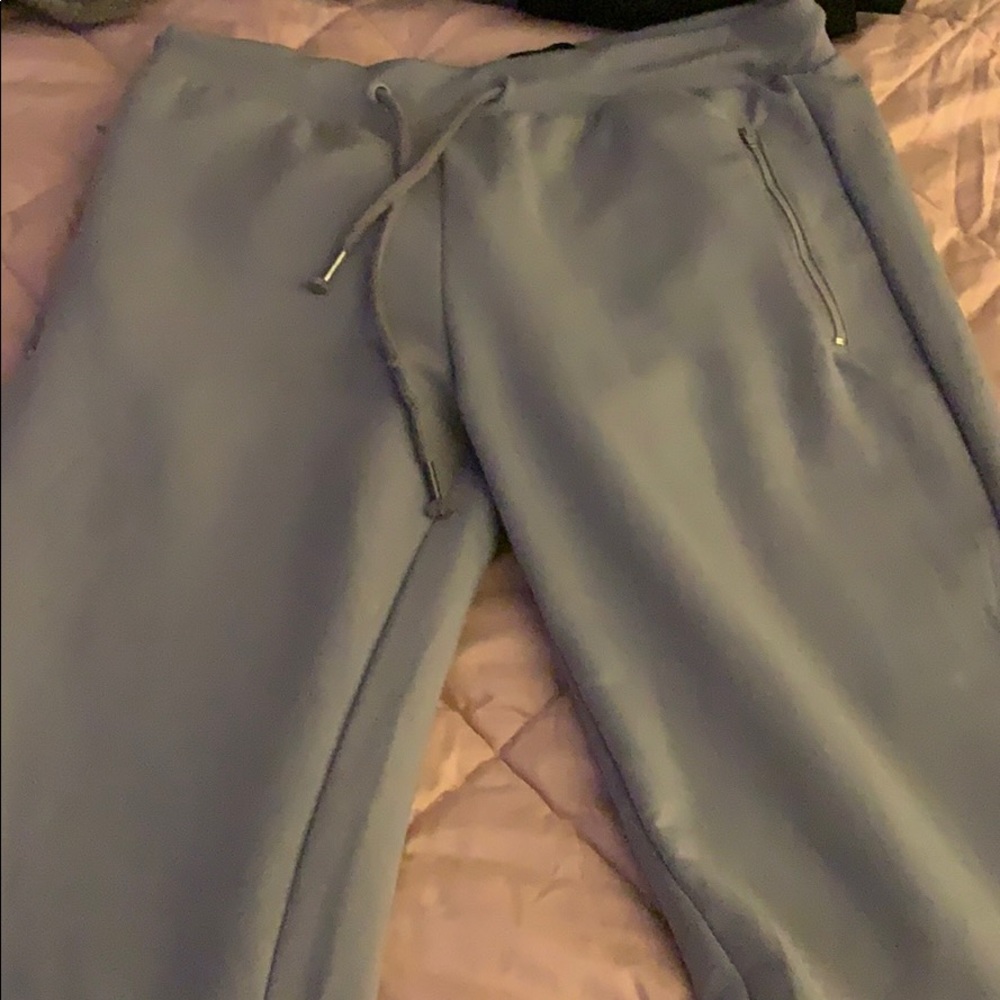 Teal joggers